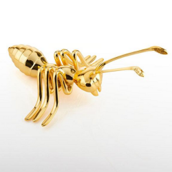 Ant Sculpture Gold