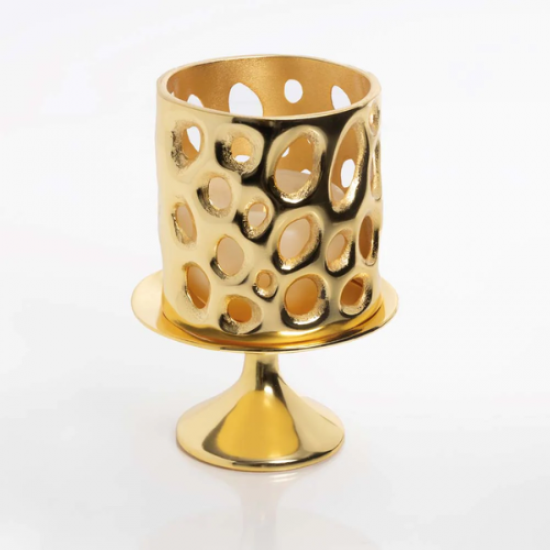 Passage Candle Holder Gold