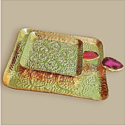 Matallic tray