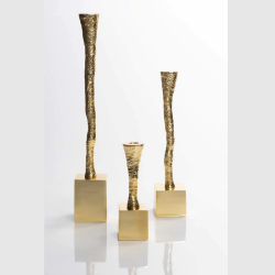 Nest Candle Holder Gold